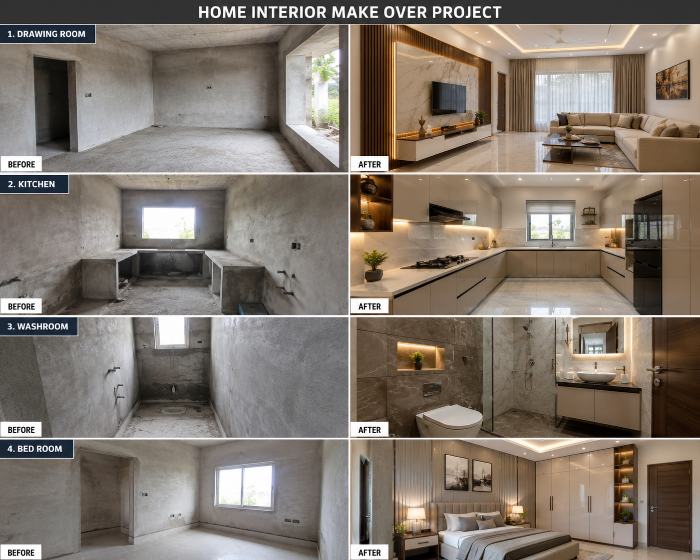 Interior detailing and storage design concept