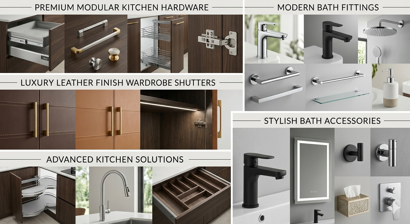 Modern living space interior concept